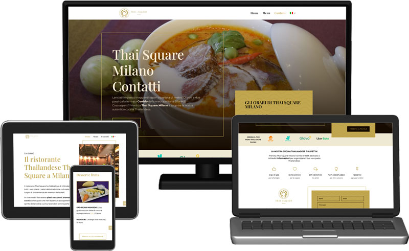 Realizzazione sito Thai Square