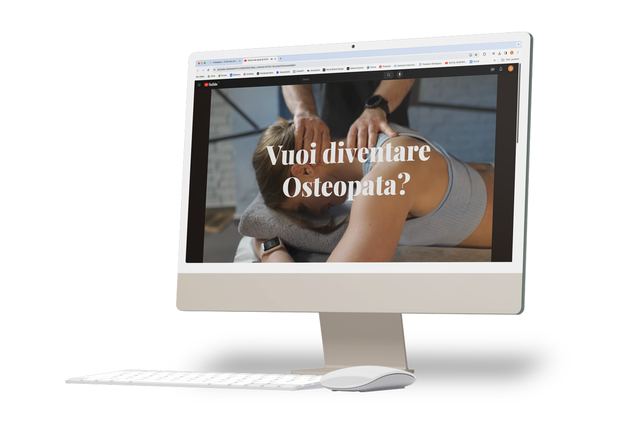 Realizzazione video di presentazione scuola osteopatia